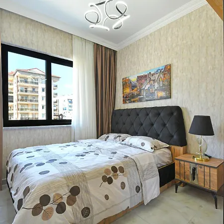 Crown Town 1 Bedroom Just 200m From The Sea In Kestel, * Alanya